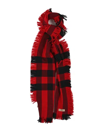 Burberry Wool Half Mega Check Fringe Scarf (authentic Pre-loved)