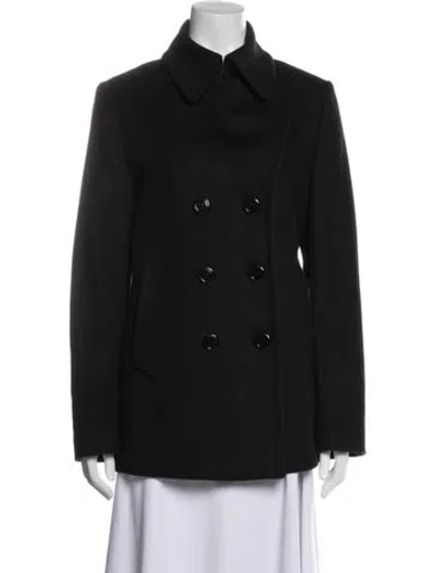 Pre-owned Burberry Wool Jacket In Black