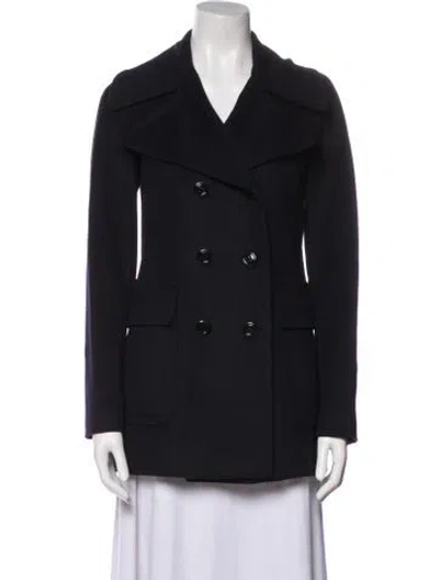 Pre-owned Burberry Wool Jacket In Black
