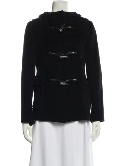 Pre-owned Burberry Wool Jacket In Black