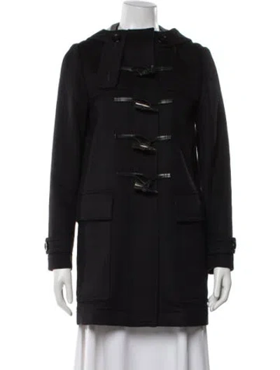Pre-owned Burberry Wool Jacket In Black
