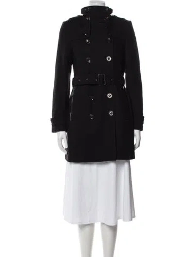 Pre-owned Burberry Wool Jacket In Black
