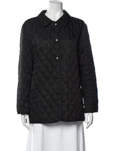 Pre-owned Burberry Wool Jacket In Black