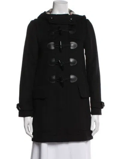 Pre-owned Burberry Wool Jacket In Black