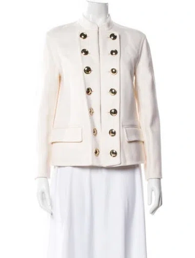 Pre-owned Burberry Wool Jacket In Neutral