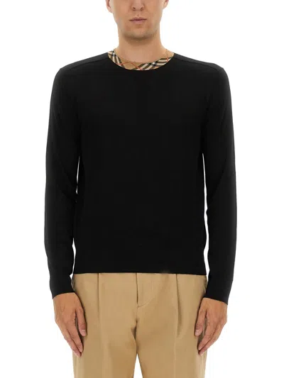 BURBERRY WOOL JERSEY.
