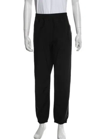 Pre-owned Burberry Wool Joggers In Black