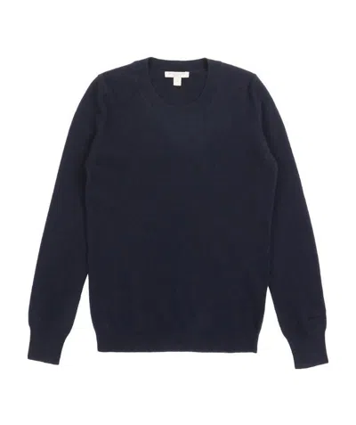 Burberry Wool Knitted Pullover In Black