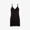 Burberry Wool Lace Dress In Snug