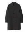 Burberry Mid-length Wool Car Coat In Gray