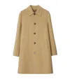 Burberry Wool Mid-length Car Coat In Brown