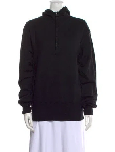 Pre-owned Burberry Wool Mock Neck Sweater W/ Tags In Black