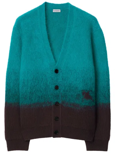 Burberry Wool Mohair-blend Cardigan In Snug