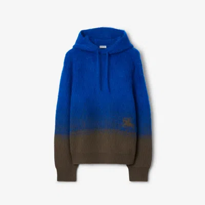 BURBERRY BURBERRY WOOL MOHAIR BLEND HOODIE