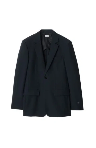 BURBERRY BURBERRY WOOL MOHAIR TAILORED JACKET