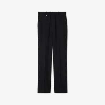 BURBERRY BURBERRY WOOL MOHAIR TAILORED TROUSERS