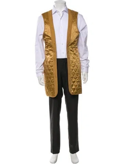 Pre-owned Burberry Wool Overcoat In Brown