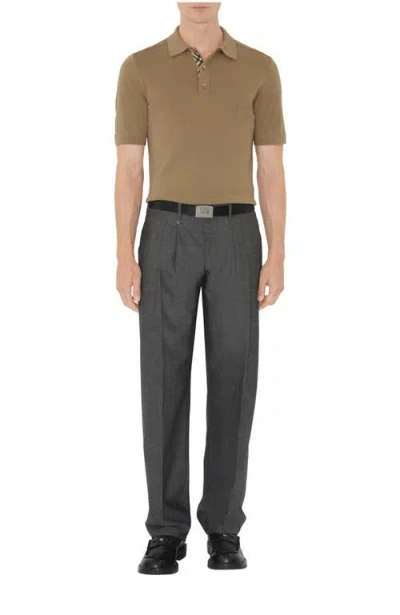 Burberry Wool Polo Shirt