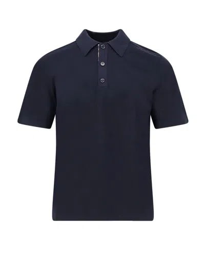 BURBERRY WOOL POLO SHIRT