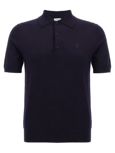 BURBERRY BURBERRY WOOL POLO SHIRT