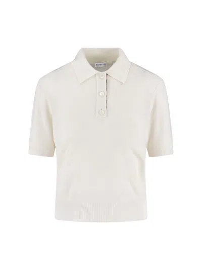 BURBERRY WOOL POLO SHIRT