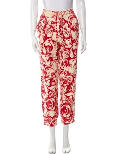 Pre-owned Burberry Wool Printed Sweatpants W/ Tags