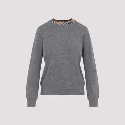 Burberry Sweater In Gray