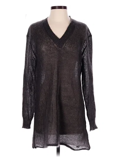 Pre-owned Burberry Wool Pullover Sweater In Brown