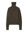Burberry Wool Sweater In Brown