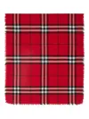 Burberry Wide Check Wool Scarf