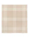 Burberry Wide Check Wool Scarf