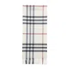 Burberry Wool Scarf In White Scarfs In Neutral
