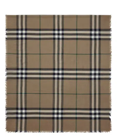 Burberry Wool Scarf In Multicolor