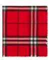 Burberry Scarfs In Red