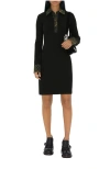 Burberry Check Long-sleeve Polo Dress