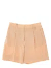 Burberry Logo Detailed Pleated Shorts