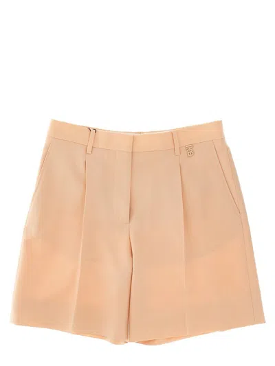 BURBERRY BURBERRY WOOL SHORTS