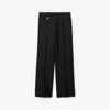 BURBERRY BURBERRY WOOL SILK TAILORED TROUSERS