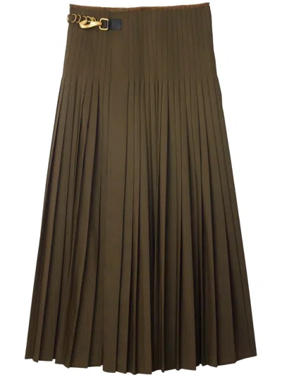 BURBERRY WOOL SKIRT