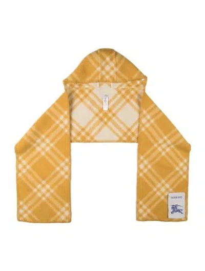 Pre-owned Burberry Wool Striped Snood W/ Tags In Multi