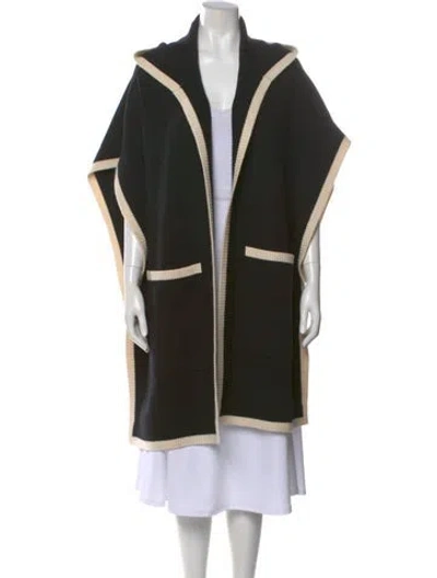 Pre-owned Burberry Wool Striped Sweater In Black