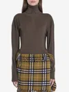 Burberry Wool Sweater In Brown