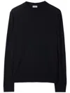 Burberry Wool Sweater In Blue