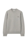 Burberry Wool Sweater In Gray