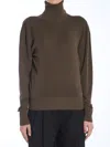 Burberry Wool Sweater In Green
