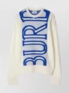 Burberry Logo Wool Sweater