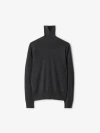 Burberry Wool Sweater In Mid Grey