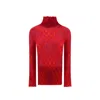 Burberry Multicolor Mohair Sweatshirt In Red