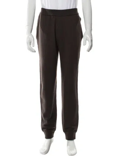 Pre-owned Burberry Wool Sweatpants In Neutral