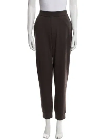 Pre-owned Burberry Wool Sweatpants W/ Tags In Brown